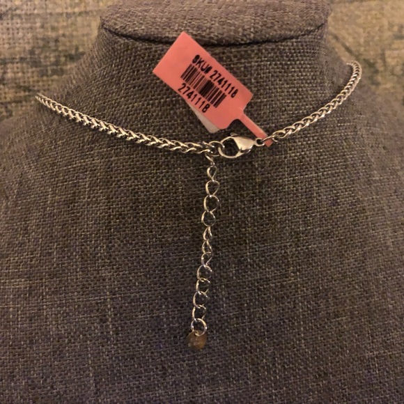 Adorable Stainless Steel Multi-Colored Beaded Necklace - Picture 3 of 3